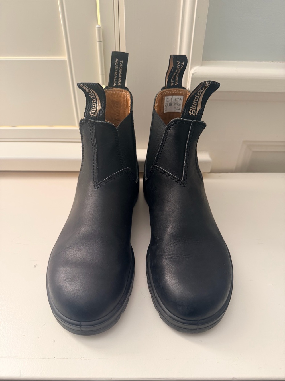 Blundstone Black Leather Chelsea Boots Women’s AU 5 / US 8